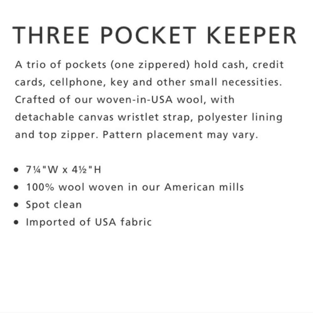 Pendleton Three Pocket Keeper Wristlet - image 8